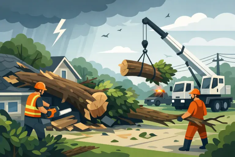 Emergency Tree Removal After Storm Damage