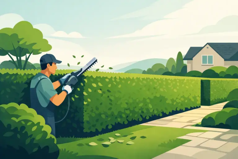 Hedge Trimming for Healthy, Tidy Boundaries