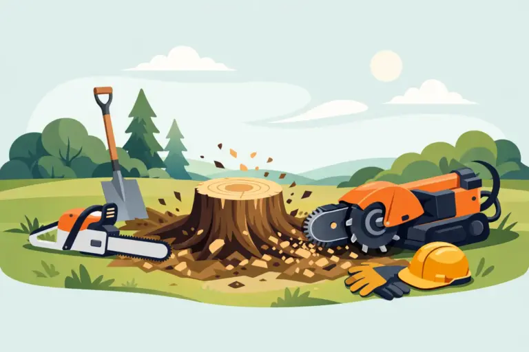 How to Remove a Tree Stump Safely