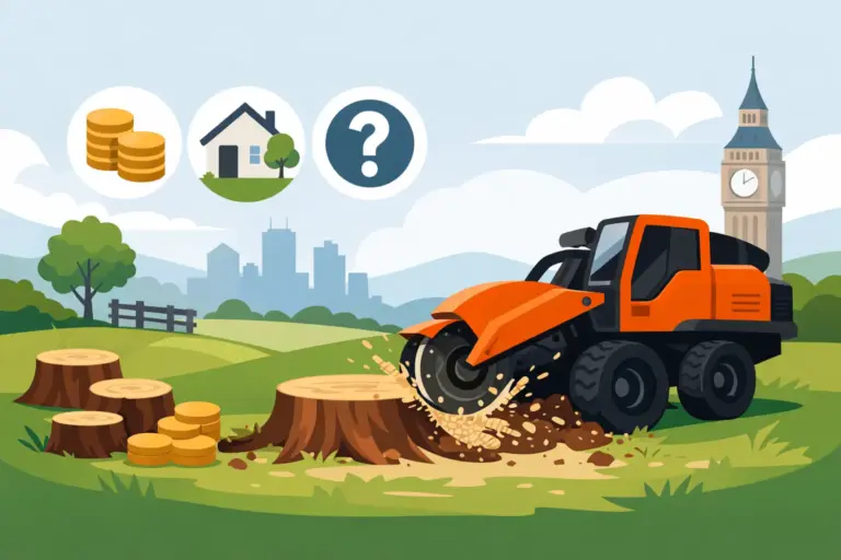 Stump Grinding Cost UK: What Affects Price?