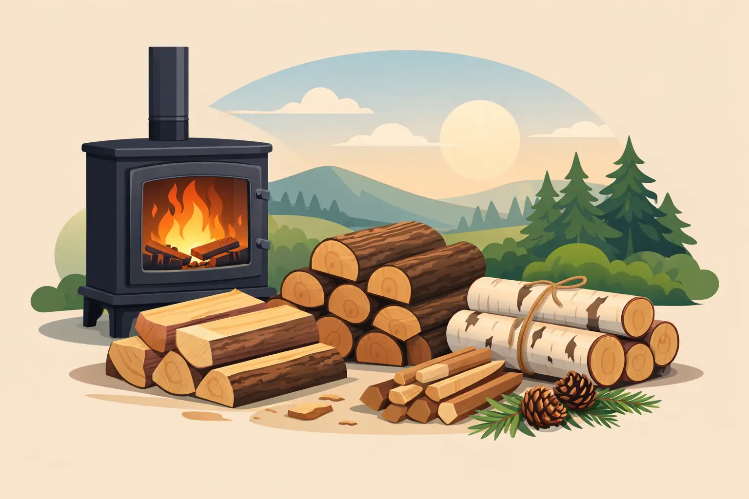 What Is the Best Firewood for Log Burners?