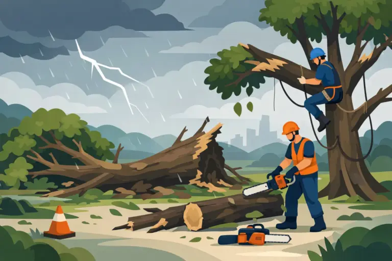 How to Deal With Storm Damaged Trees Safely