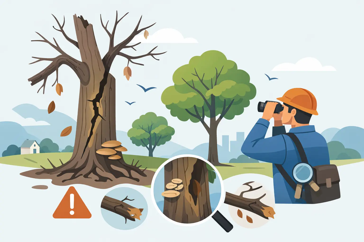 How to Spot Dangerous Trees Early