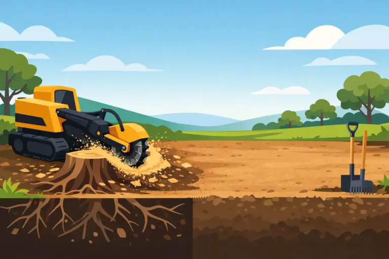 Stump Removal That Leaves Your Ground Ready