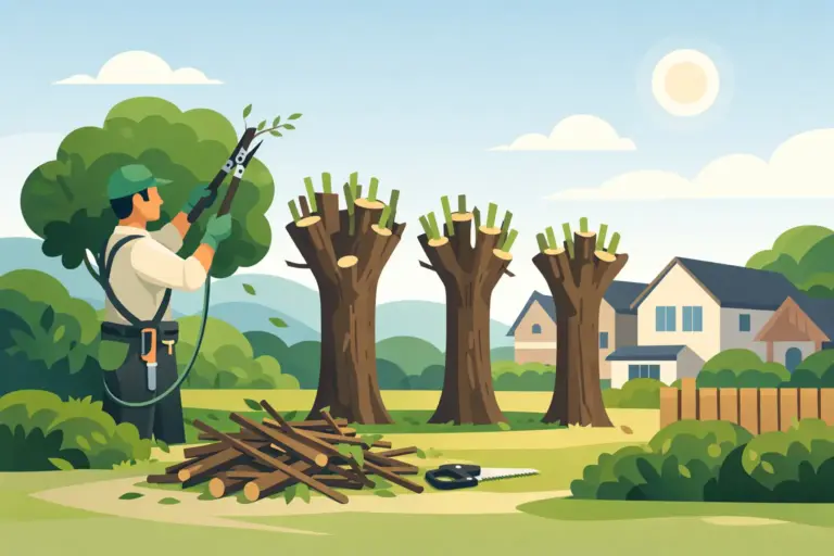 A Clear Guide to Tree Pollarding for Homes
